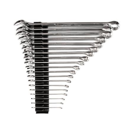 Tekton Combination Wrench Set with Modular Wrench Organizer, 19-Piece (1/4 - 1-1/4 in.) WCB95103